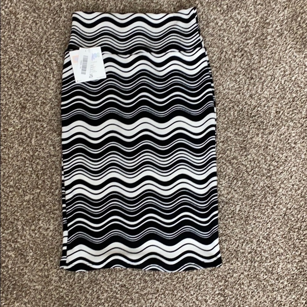 LulaRoe Cassie pencil skirt XS NWT